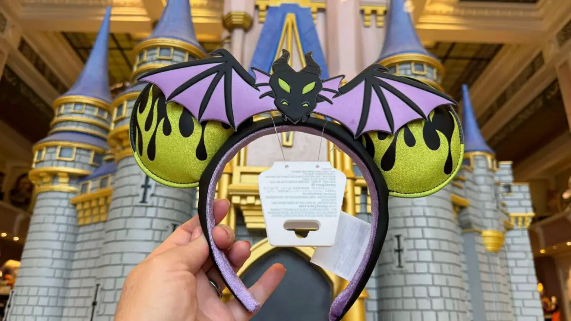 New Maleficent Dragon Ear Headband Ignites Magic Kingdom