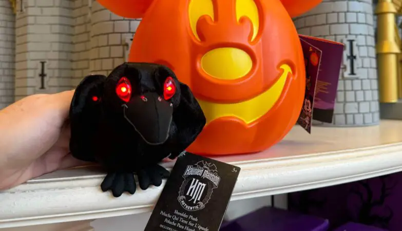 The Haunted Mansion Raven Shoulder Plush