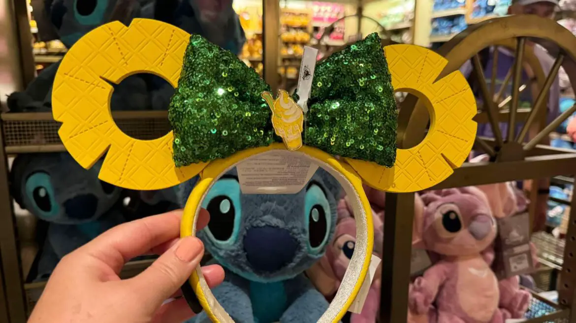 Disney Eats Pineapple Swirl Ear Headband: A Tropical Treat for Your Head