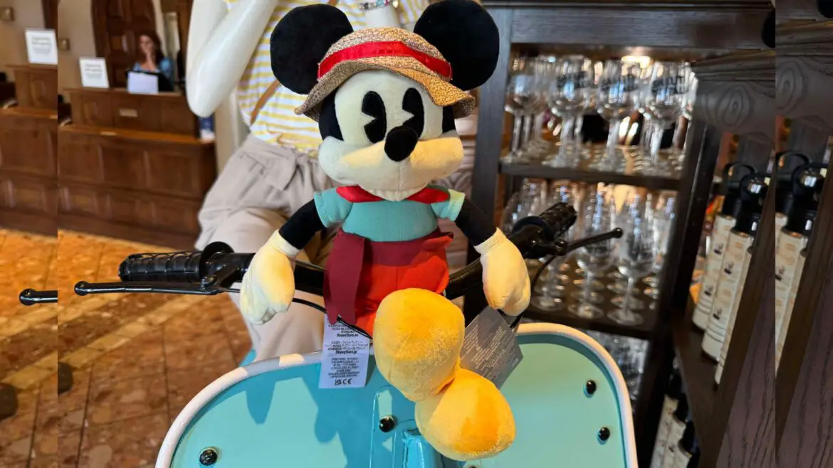 New Mickey Mouse Topolino Plush is the Perfect Souvenir!