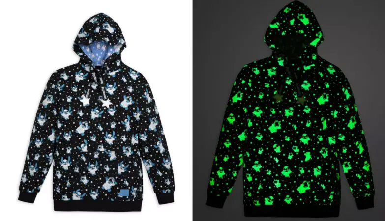 Stitch Halloween Glow-in-the-Dark Loungefly Hoodie