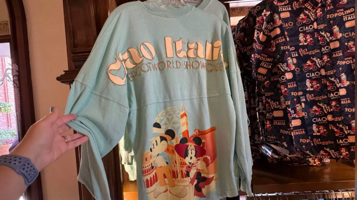 Ciao, Fashionista! New Mickey Mouse Topolino Spirit Jersey Brings the Magic of Italy to Epcot