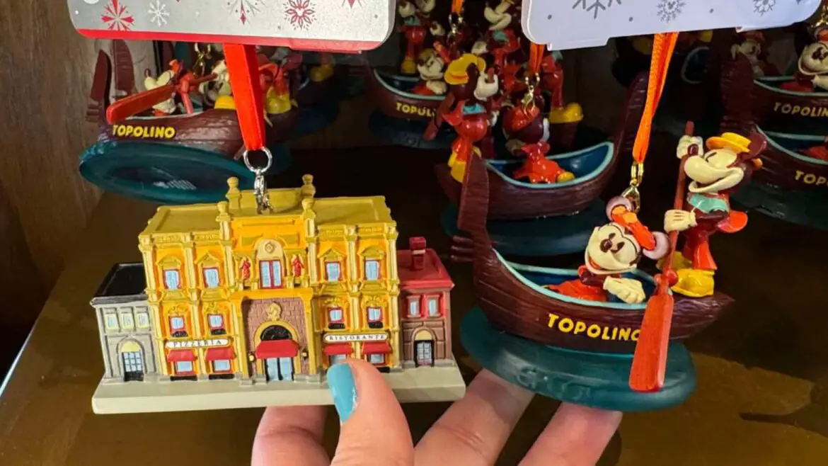 Viva Italia! Disney Ornaments Celebrate Italian Culture at Epcot!