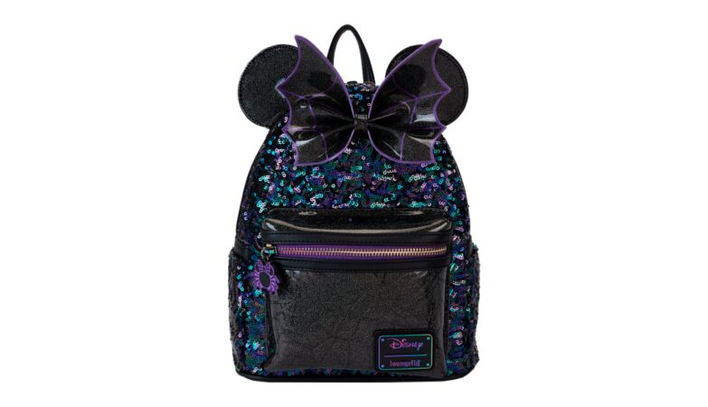 Minnie Mouse Spiderweb Sequin Mini Backpack