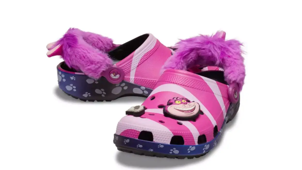 New Cheshire Cat Crocs are Purrfect for Disney Fans!