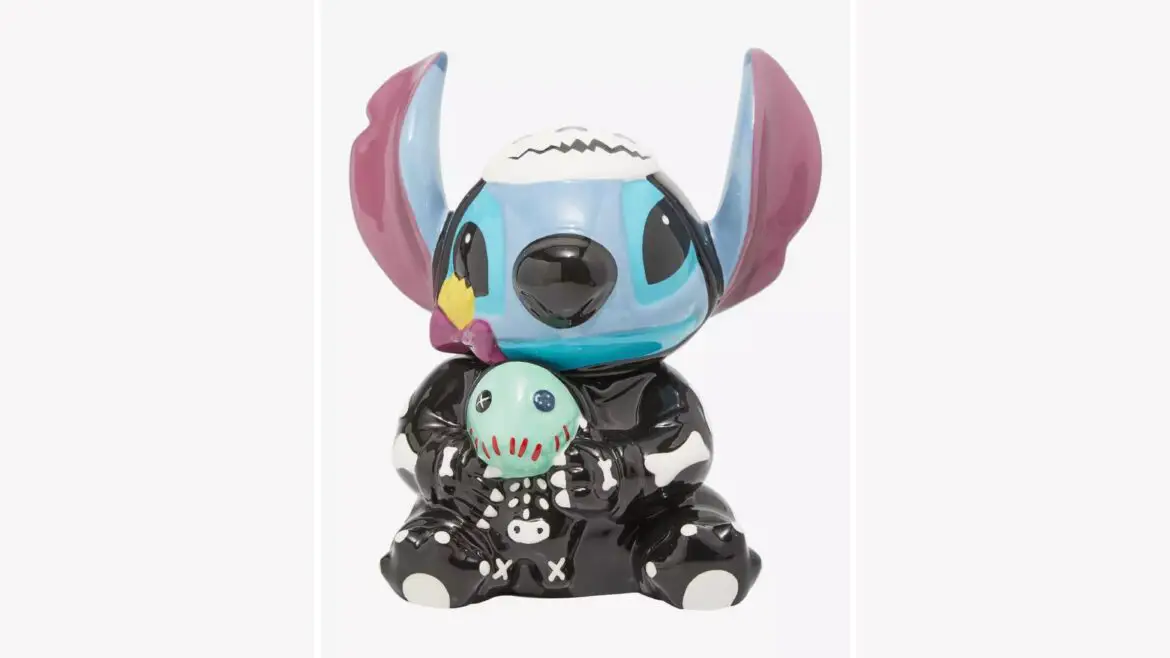 Stitch and Scrump Skeleton Cookie Jar Brings Spooky Charm to Kitchens!