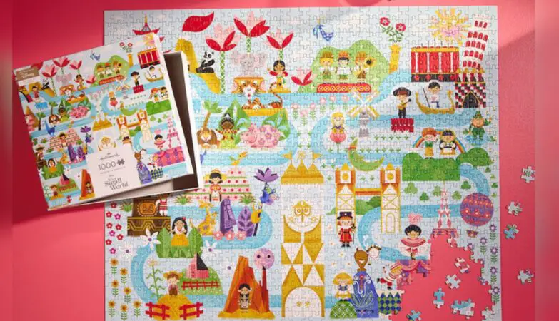 Its a Small World Map 1000 Piece Jigsaw Puzzle