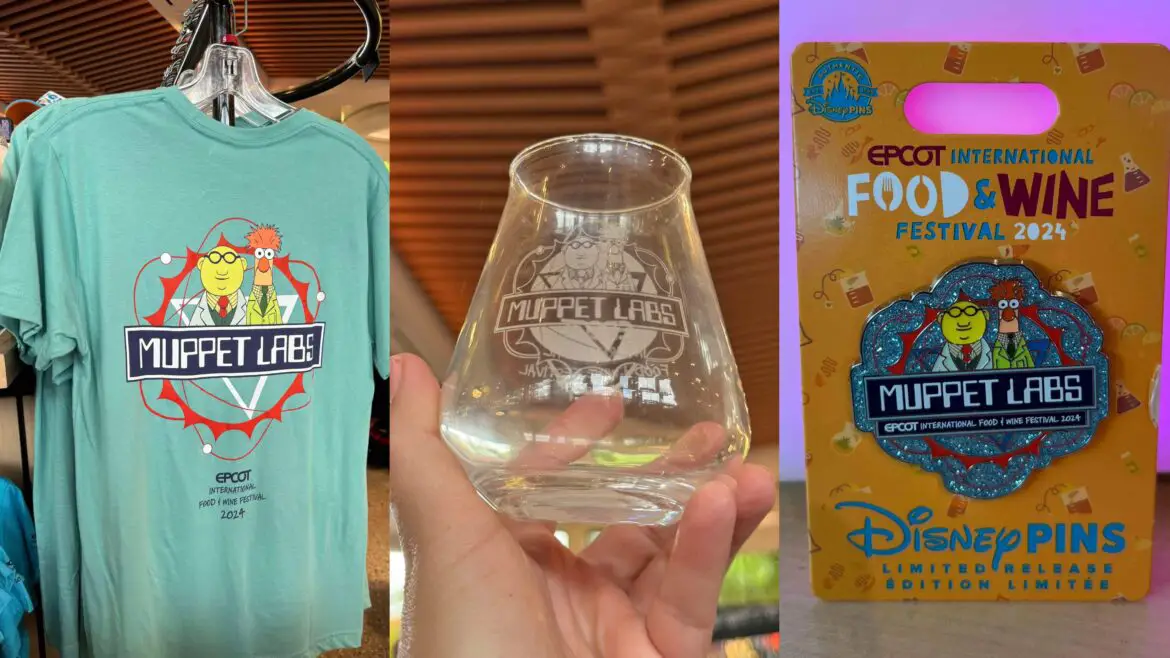 Muppet Labs Merchandise Takes Over the Food & Wine Festival!