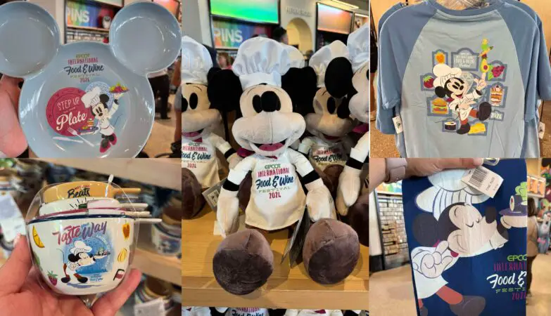 Mickey and Minnie Food and Wine Merch