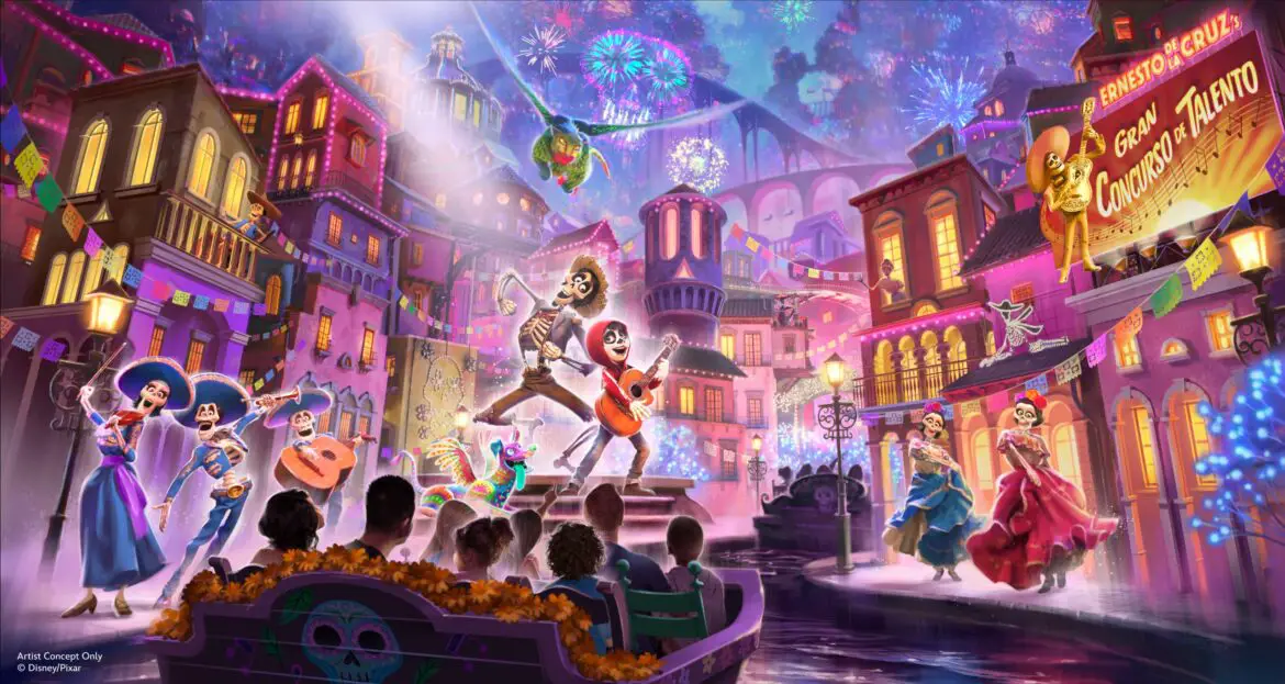 Journey to the Land of the Dead: New Coco Ride Coming to Disney California Adventure in 2026!