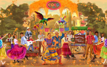 “The Storytellers of Plaza de la Familia Celebrate The Musical World of Coco” at Disney California Adventure Park