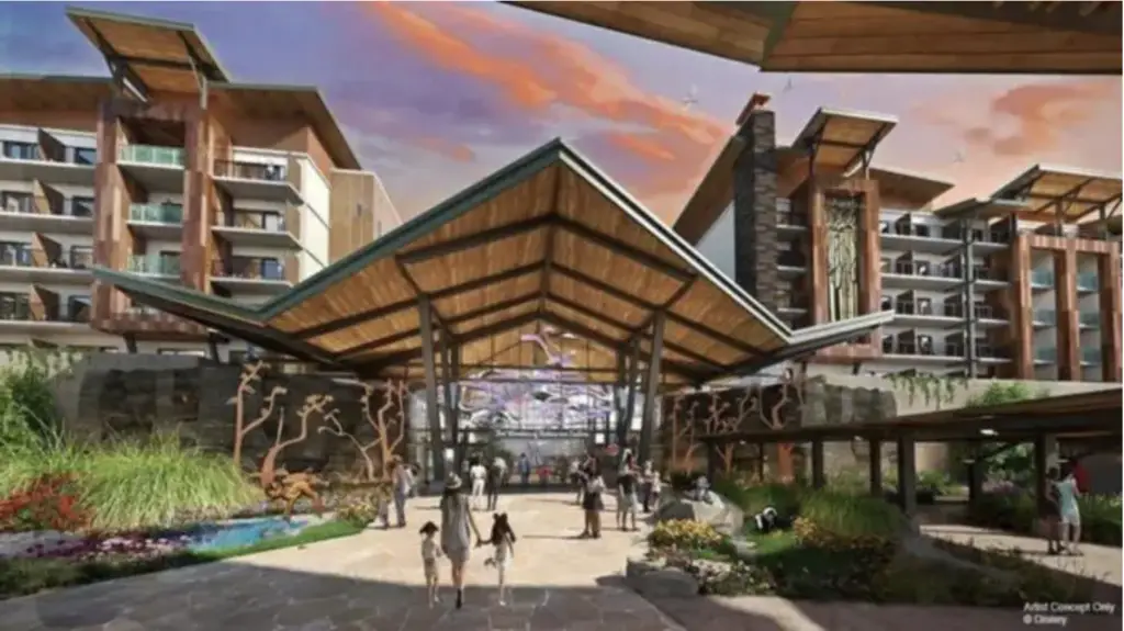 Walt Disney Imagineering Files Permit for Reflections Lakeside Lodge Construction