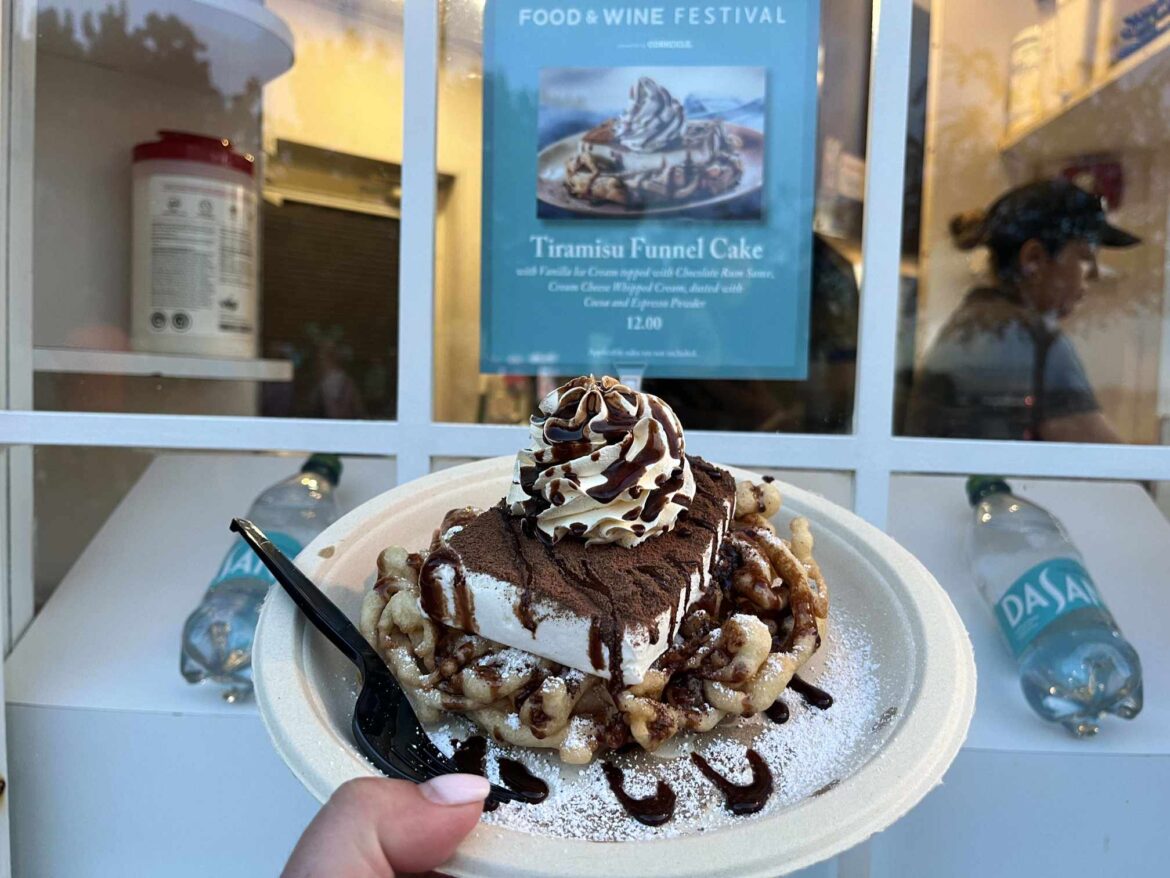 Espresso Yourself with Epcot’s Tiramisu Funnel Cake