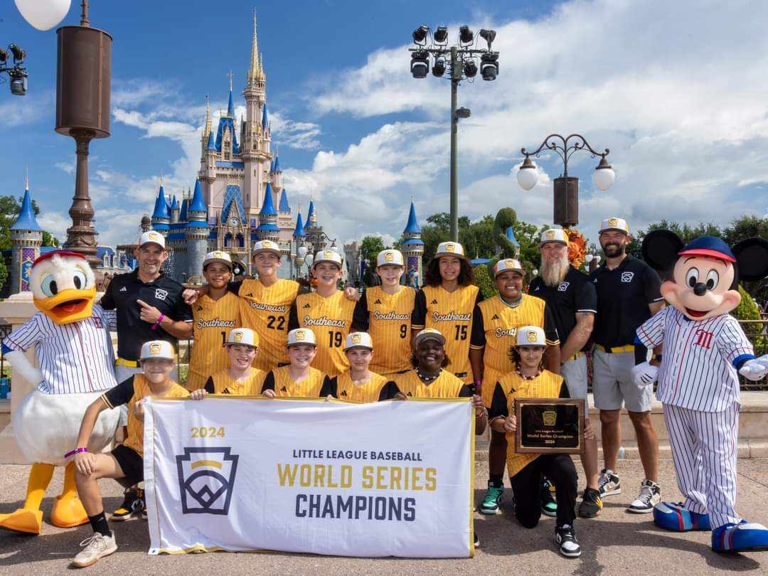 Lake Mary Little League World Champions Visit Walt Disney World