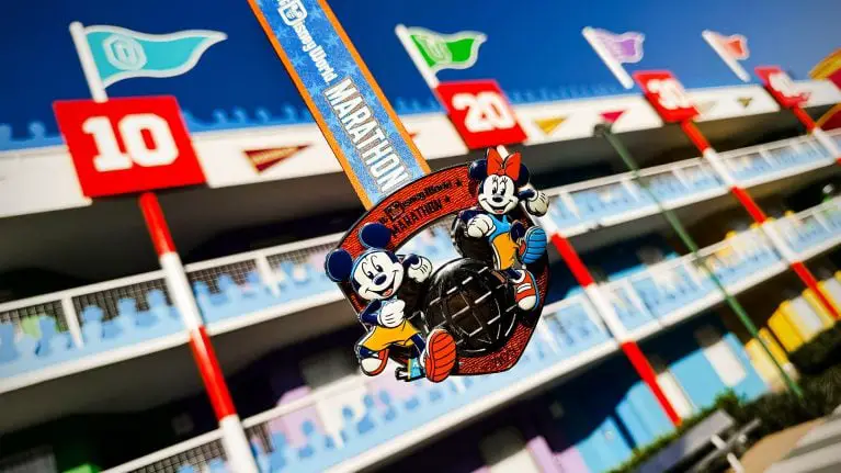 First Look at the runDisney 2025 Walt Disney World Marathon Weekend Medals