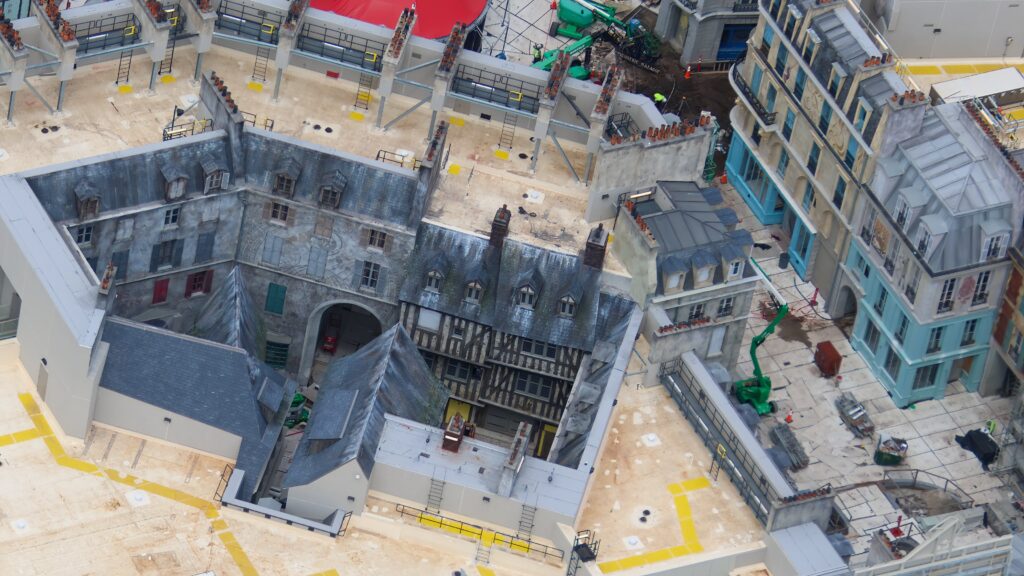 Aerial Look of Harry Potter World Construction at Universal's Epic Universe 6