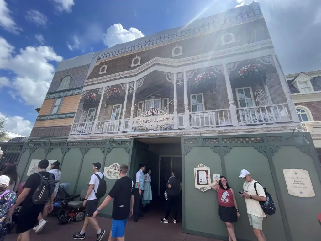 Construction Underway on the Plaza Restaurant in the Magic Kingdom 1