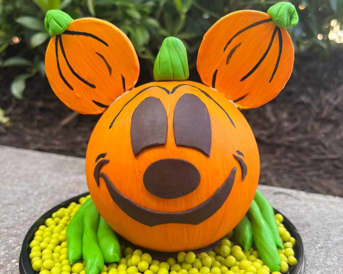 Crack Open this Pumpkin Mickey Chocolate Pinata at Disney Springs