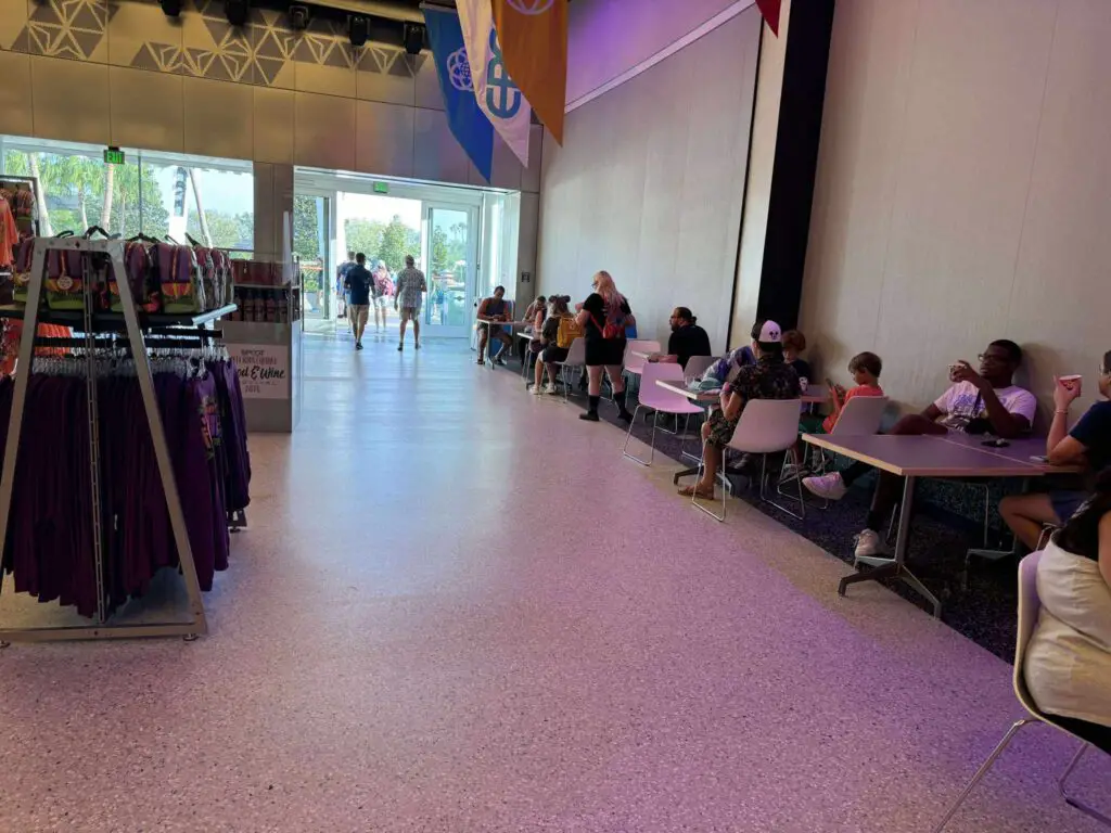 Disney Expands Seating Area in EPCOT's CommuniCore Hall 1