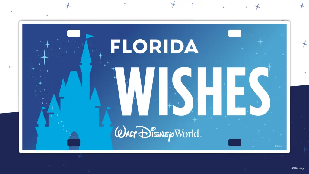 Disney Speciality License Plate