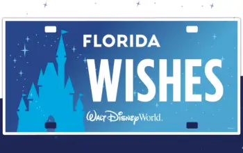 Disney Speciality License Plate