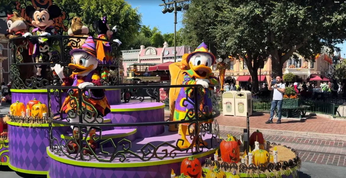 Video: 2024 Mickey and Friends Halloween Cavalcade at Disneyland