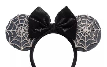 Minnie Mouse Spider Web Ear Headband