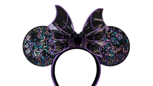 Minnie Mouse Spiderweb Sequin Ear Headband