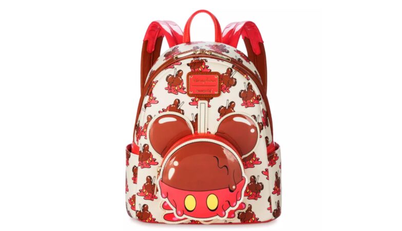 Mickey Mouse Candy Apple Loungefly Mini Backpack