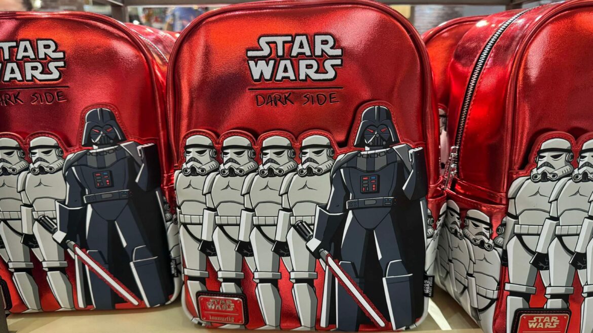 A Galaxy of Style: Star Wars Dark Side Loungefly Mini Backpack Available Now!