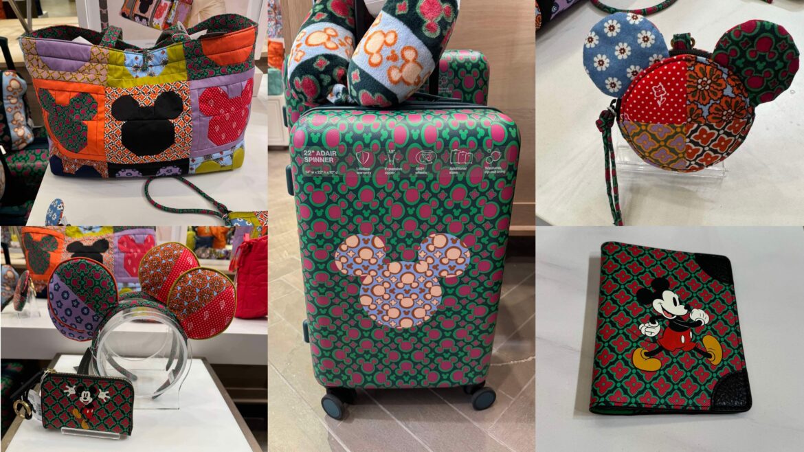 Not So Classic Mickey Vera Bradley Collection at Disney Springs: A Kaleidoscopic Adventure!