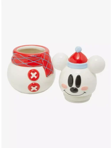 The Mickey Mouse Snowman Candy Dish