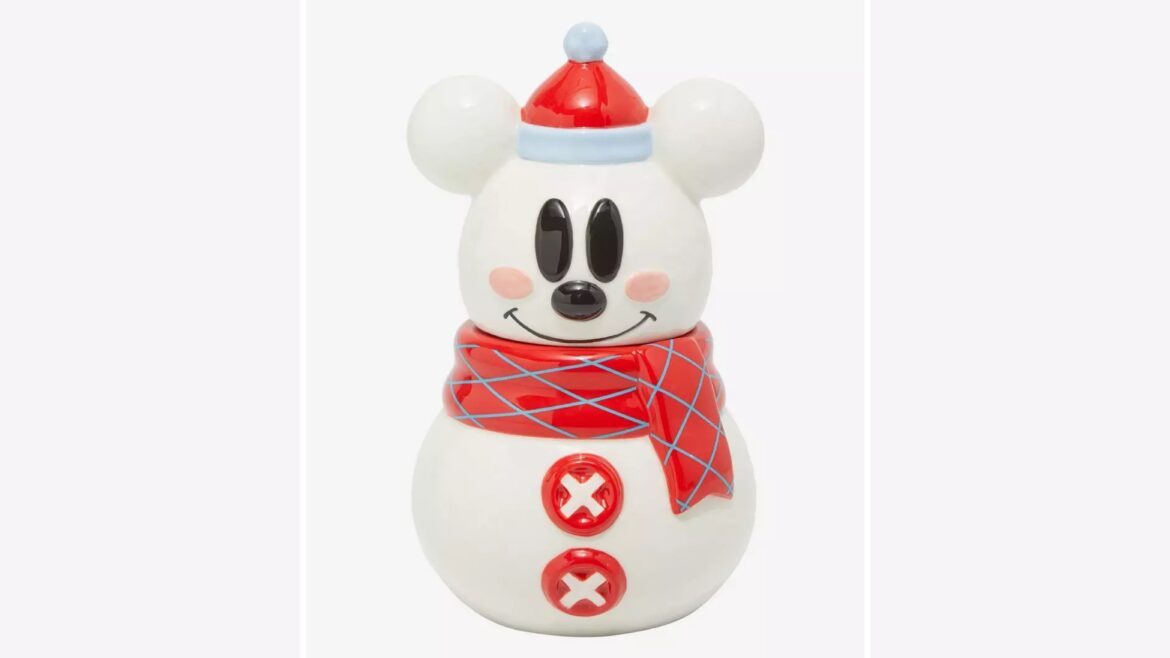 Bring Home the Magic: The Mickey Mouse Snowman Candy Dish is Here!