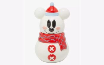 The Mickey Mouse Snowman Candy Dish