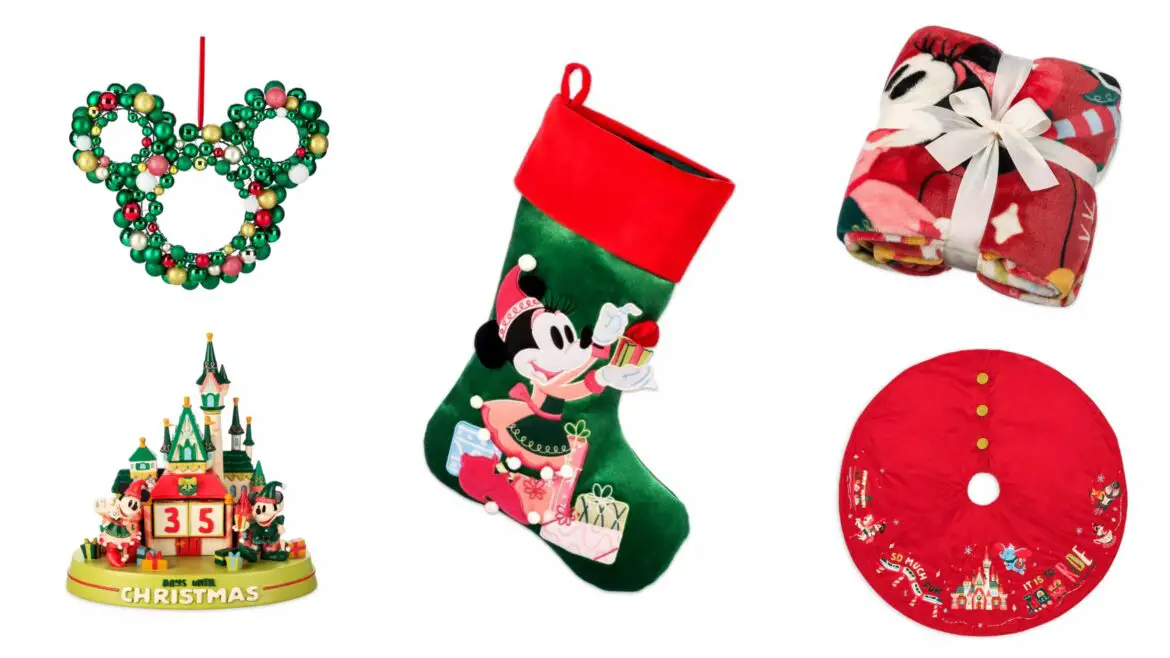 Deck The Halls With New Disney Holiday Merchandise at the Disney Store!