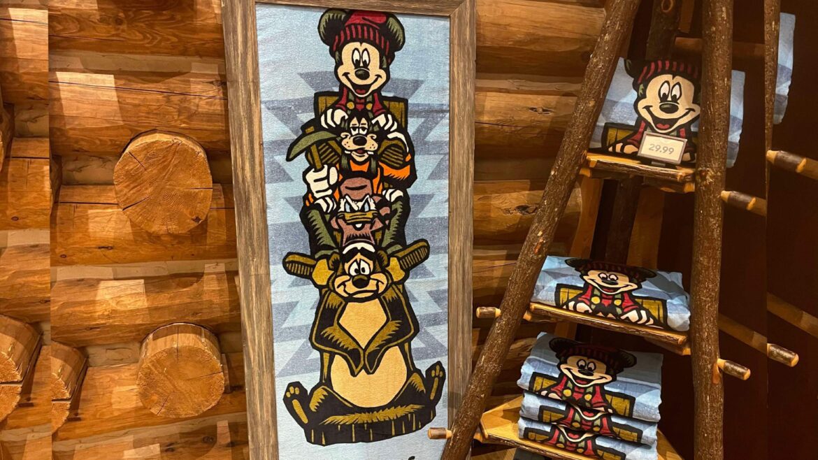 Wilderness Lodge Beach Towel Brings the Magic of Disney to Your Beach Day