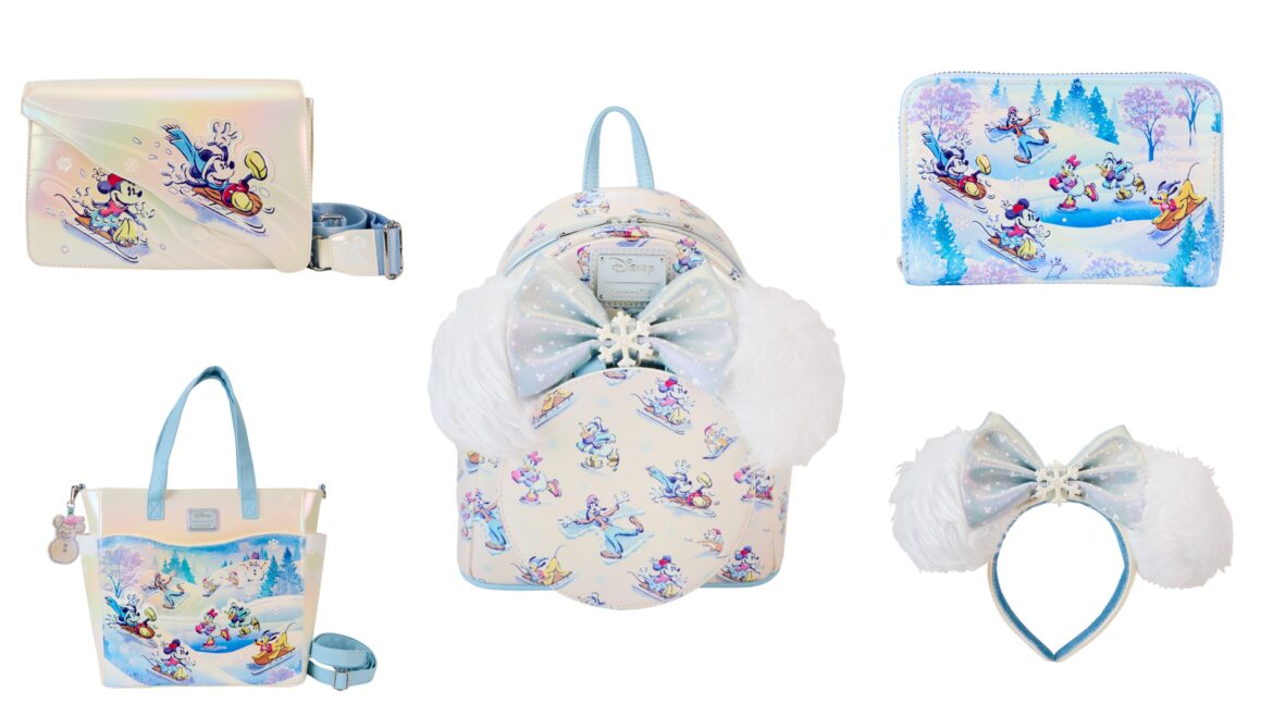 New Mickey and Friends Winter Wonderland Loungefly Collection Coming Soon!