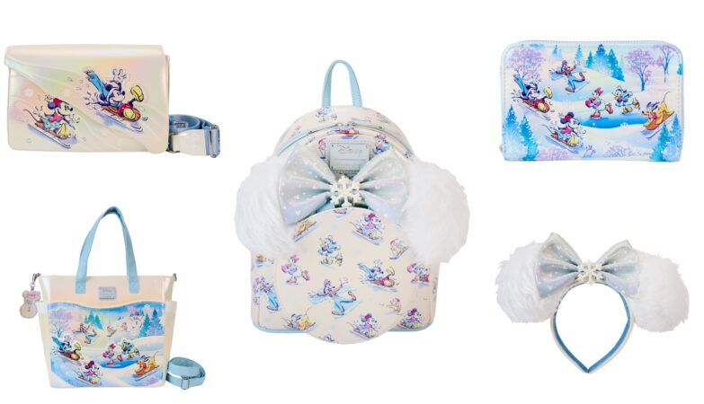 Mickey and Friends Winter Wonderland Loungefly Collection