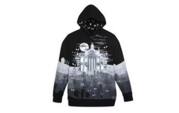 The Haunted Mansion Glow-in-the-Dark Loungefly Pullover Hoodie