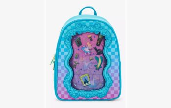 Alice in Wonderland Rabbit Hole Lenticular Mini Backpack