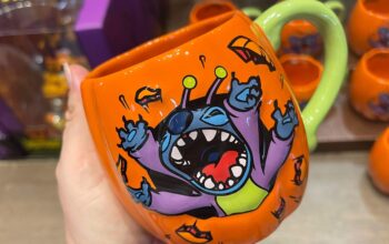 Stitch Pumpkin Halloween Mug