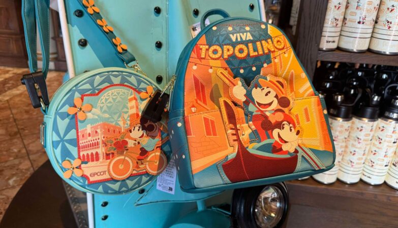 Mickey Mouse Topolino Backpack and Bag