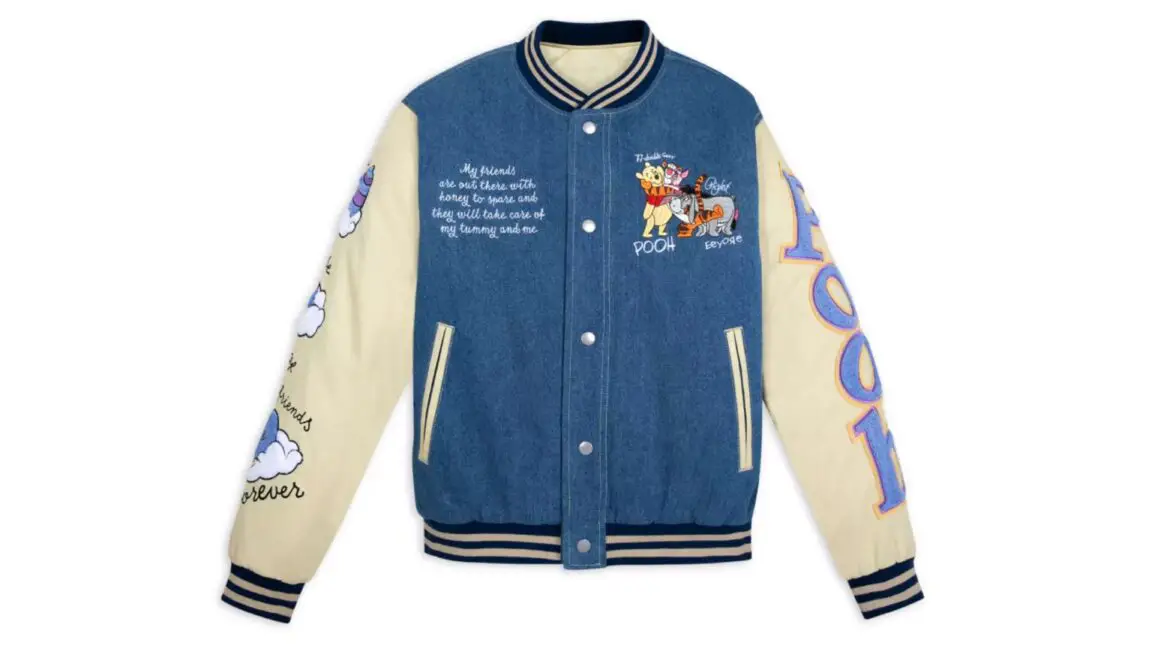 New Winnie the Pooh Varsity Jacket For A Sweet Style This Fall!