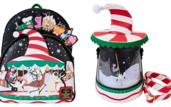 The Nightmare Before Christmas Candy Cane Carousel Collection