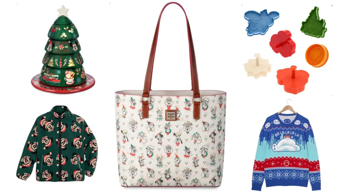 Welcome Christmas with Disney Cheer: New  Holiday Products from the Disney Store!