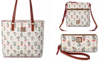 Disney Dogs Santa Paws Dooney and Bourke Collection