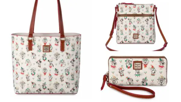 Disney Dogs Santa Paws Dooney and Bourke Collection