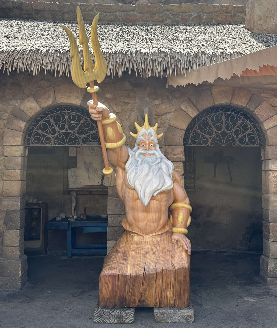 King Triton Statue Returns to the Magic Kingdom