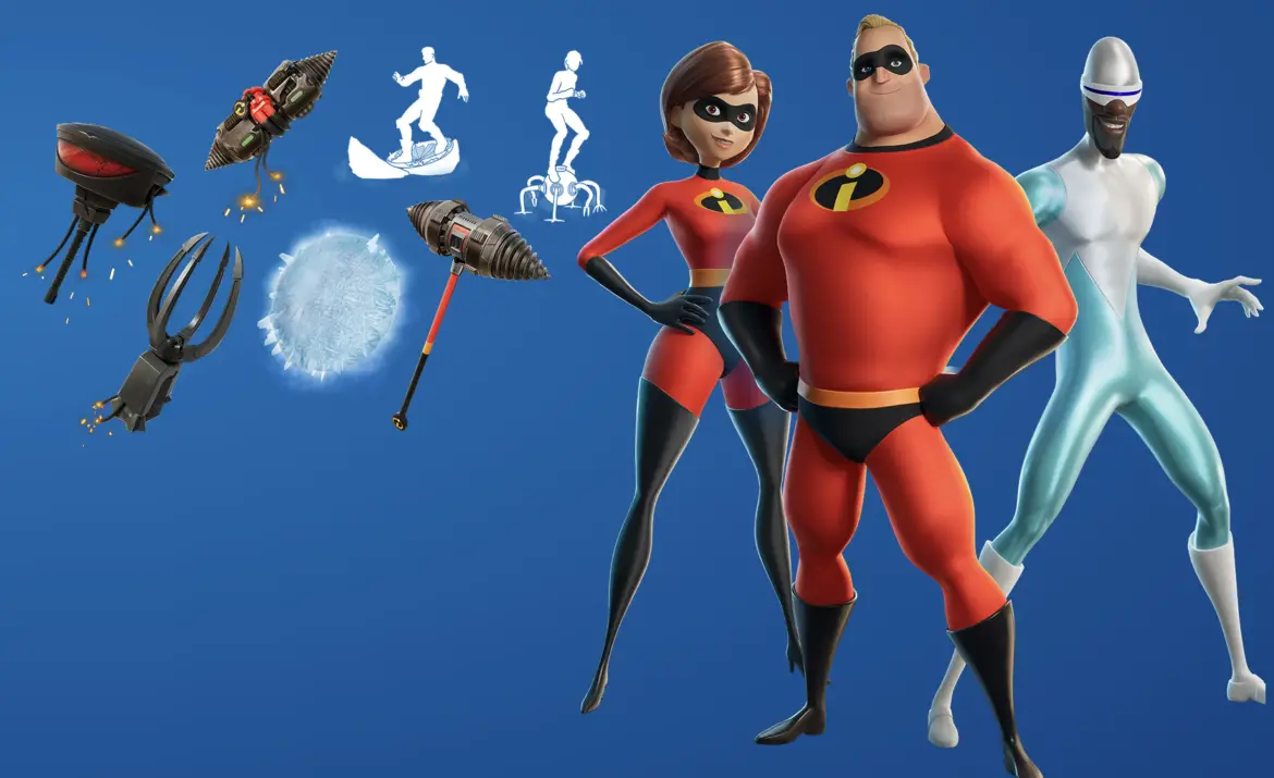 New The Incredibles Bundle Debuts on Fortnite