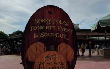 September Now Sold Out for Mickey's Not So Scary Halloween Party 1